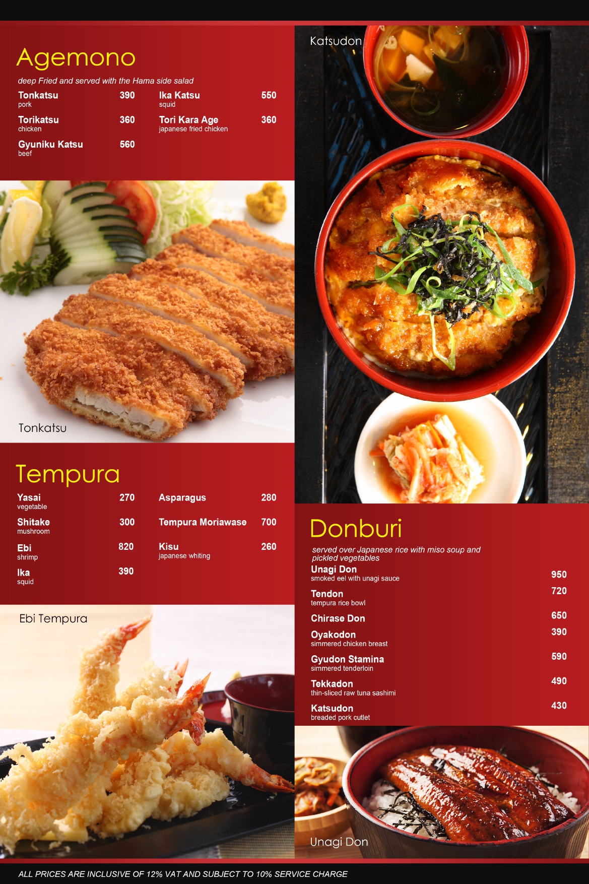 Restaurant Menu